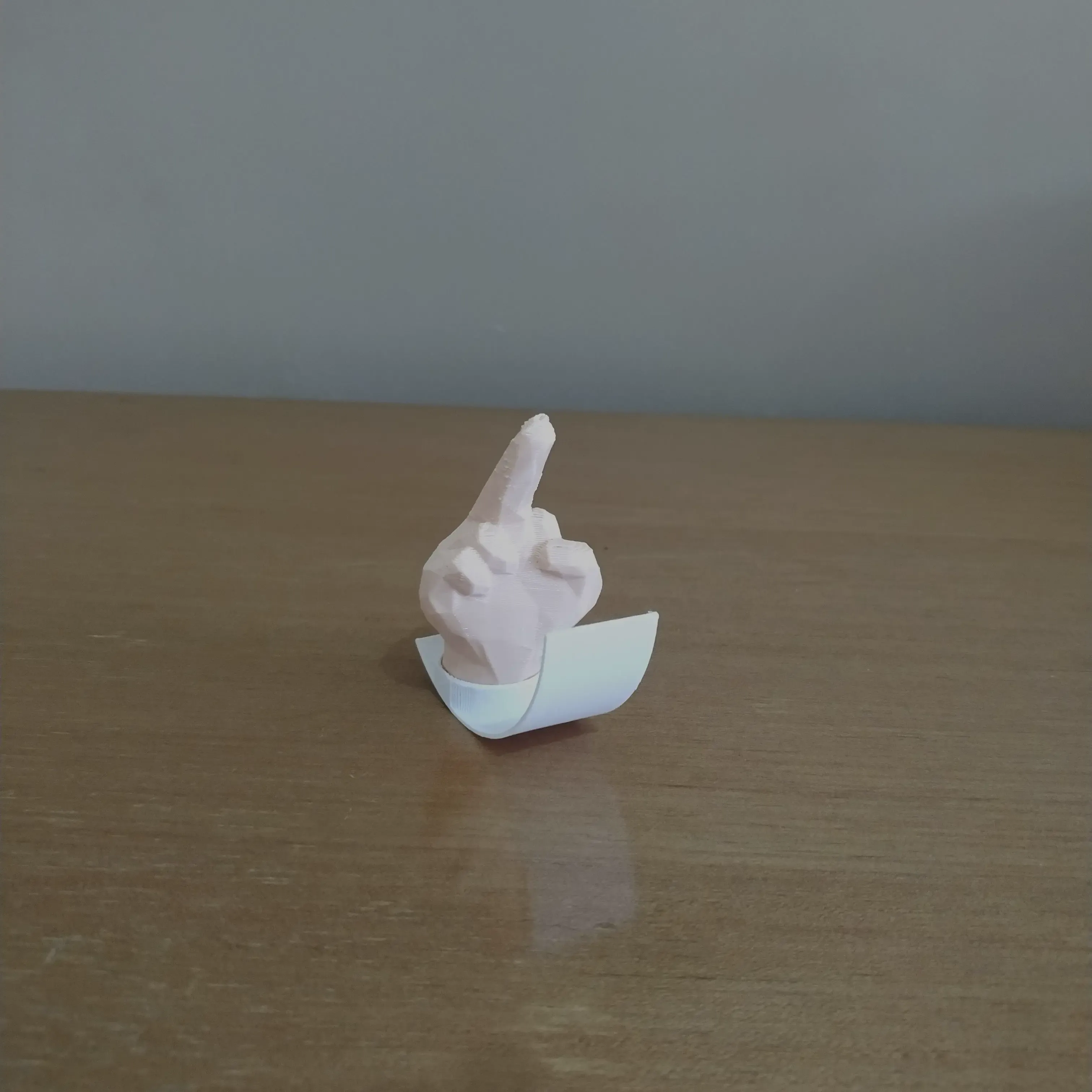 MIDDLE FINGER FUCK LOW POLY