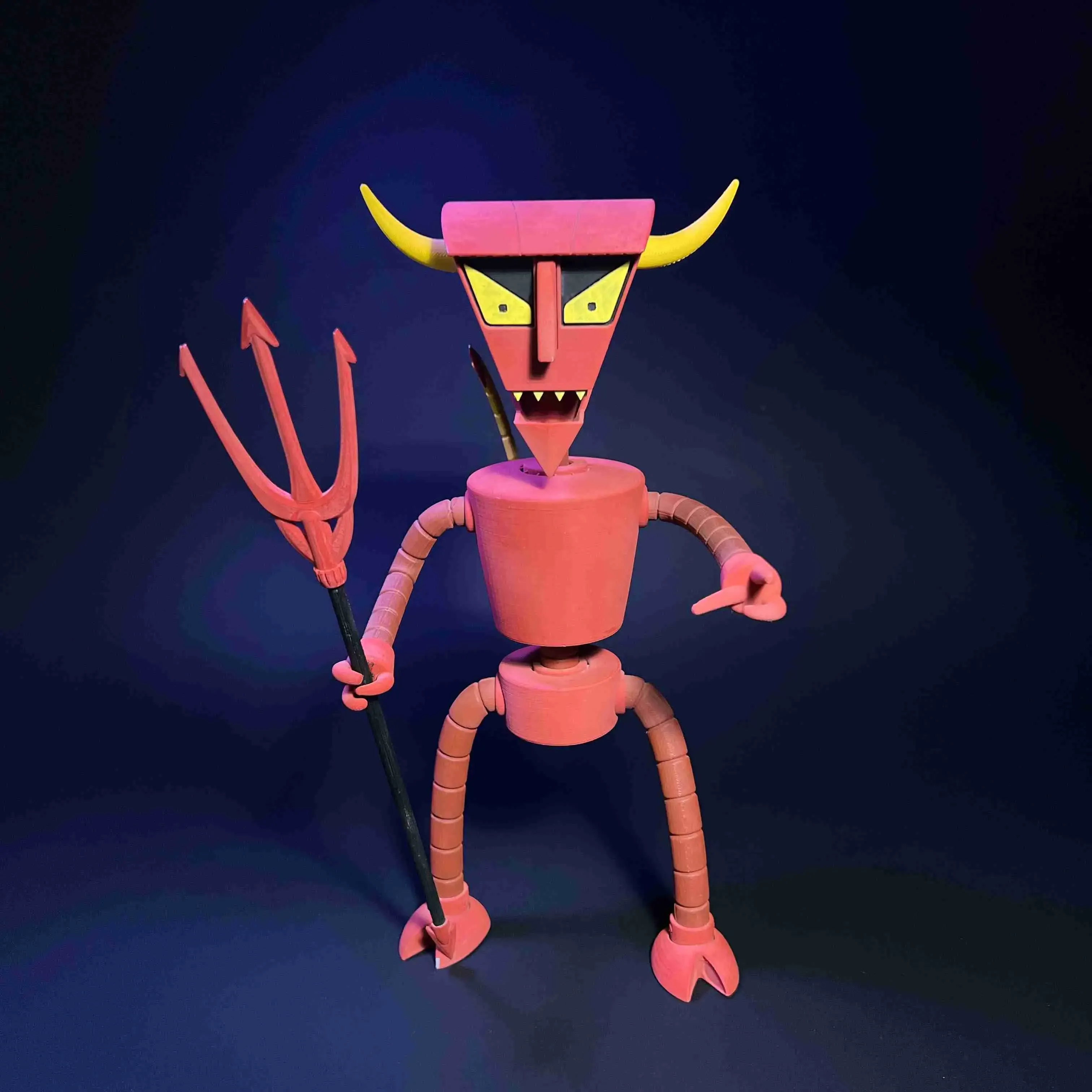 FUTURAMA 3D: Beelzebot (high detailed) Robot Devil