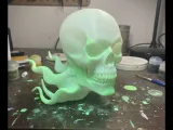 ghost skull décor-0