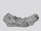 Smashed Car Miniature Base-1