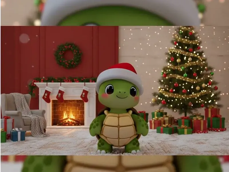 Xmas Mini Turtle