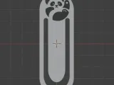 Panda bookmark-0