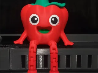 Cute articulated Bell Pepper