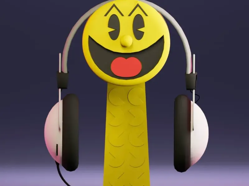 SUPORTE PARA AUSCULTADORES PACMAN