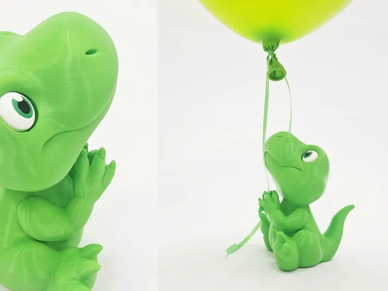 Dino Party Set - Cute Dino Balloon Holder