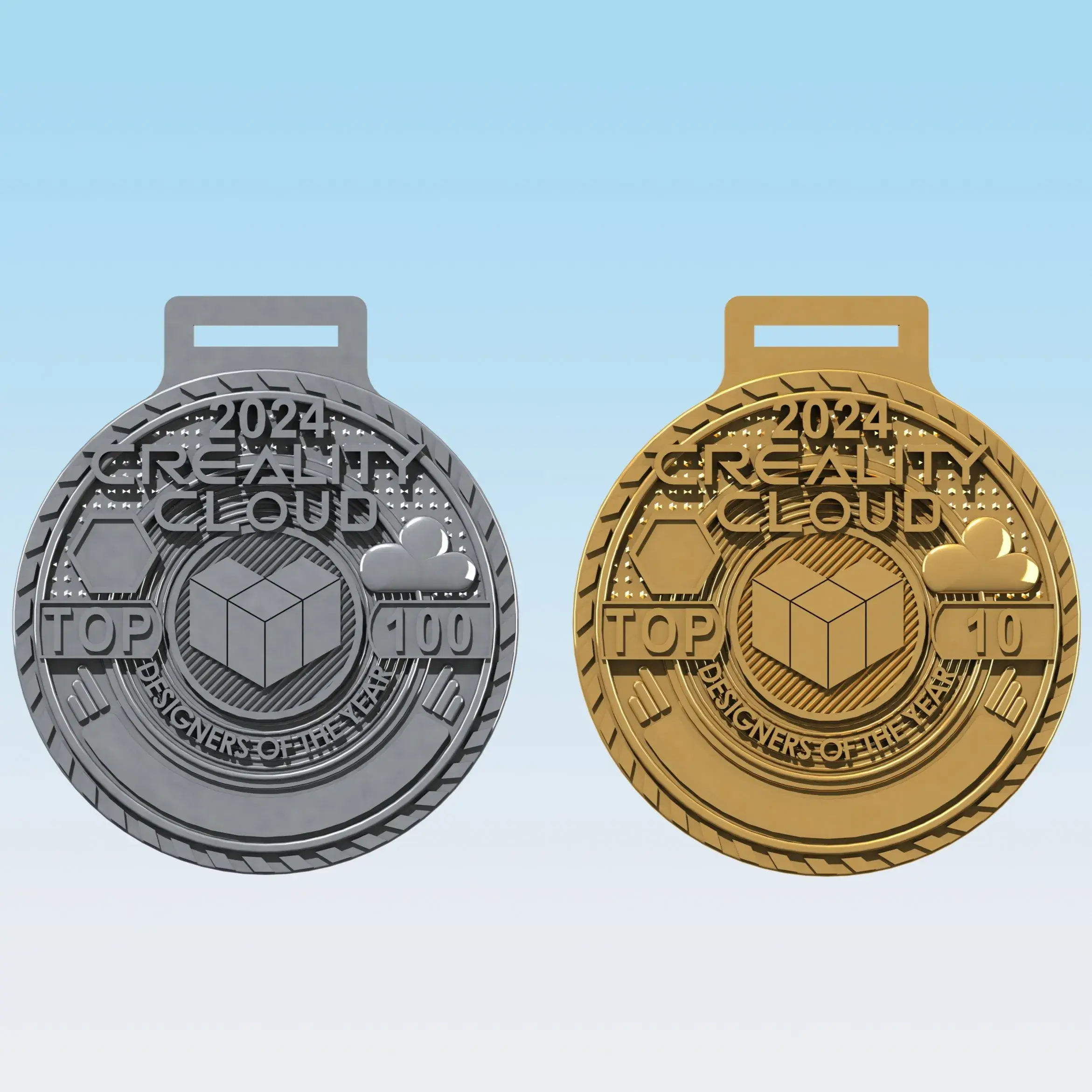 Creality Cloud Top 100 Designers of the year 2024
