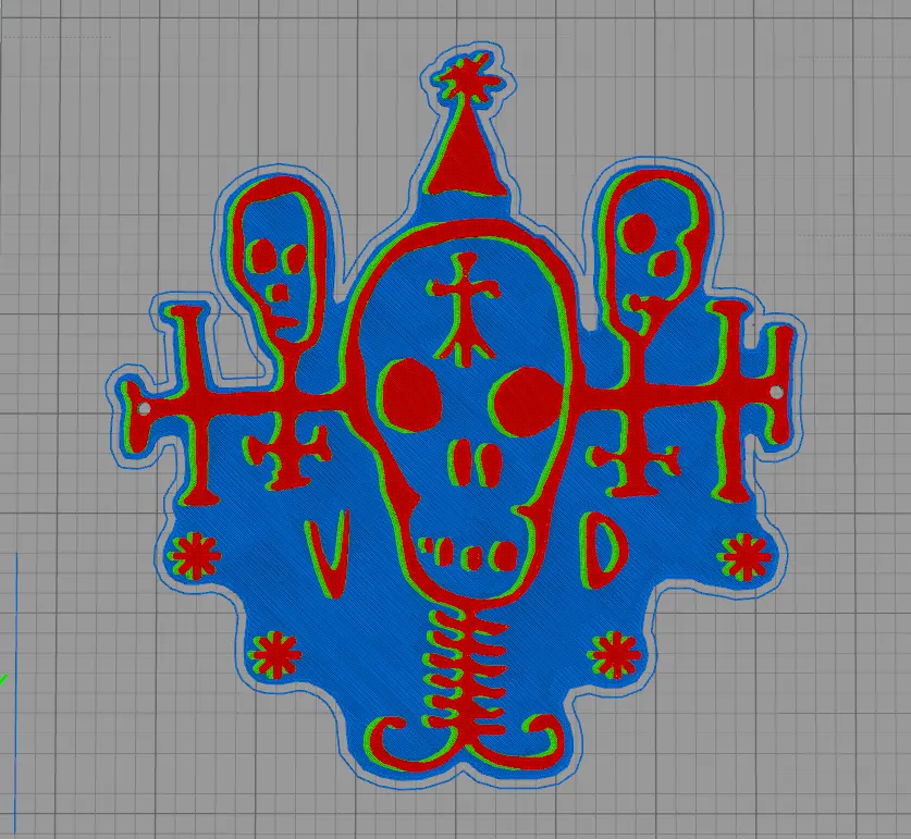 CYBERPUNK 2077 VOODOO BOYS GANG LOGOTIPO