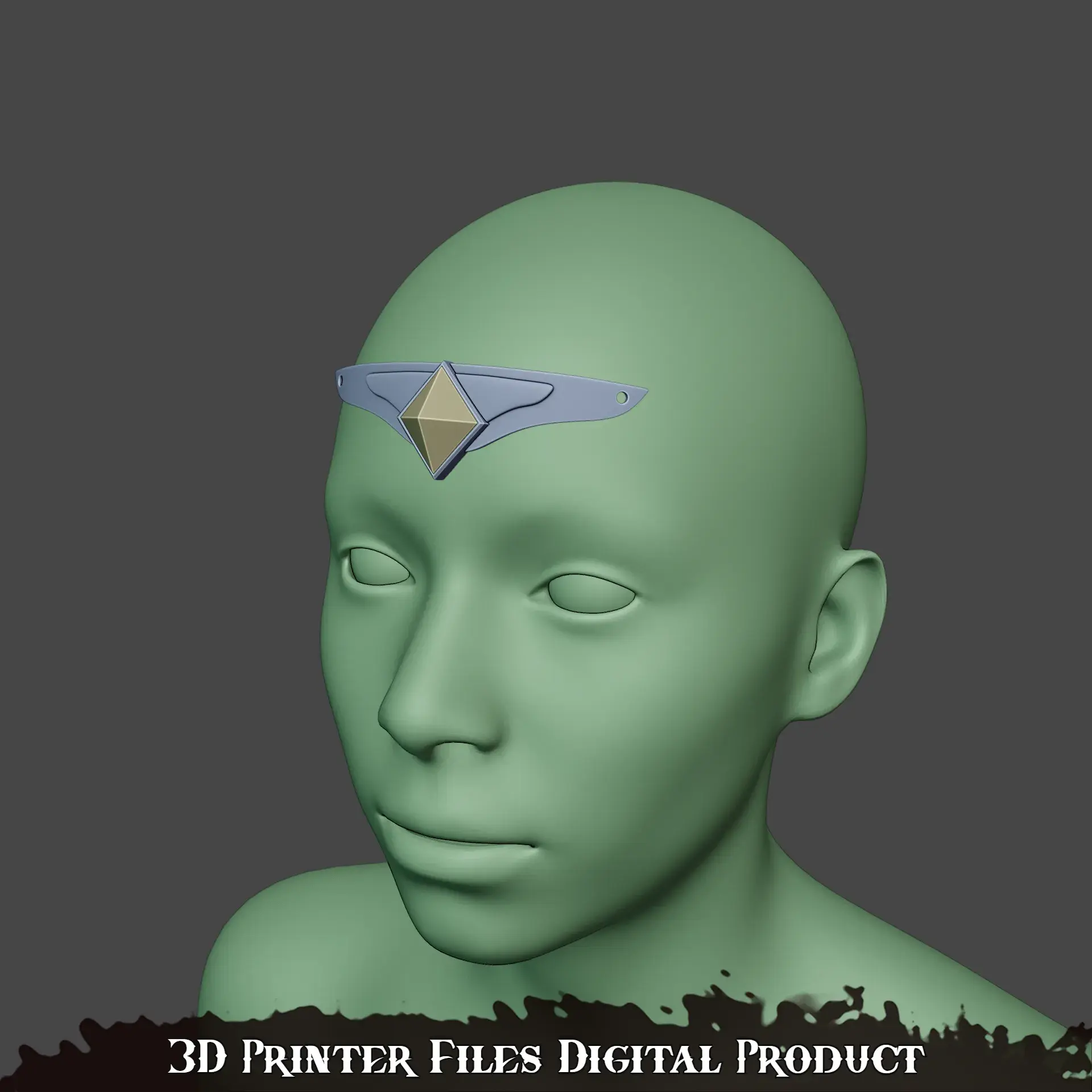 Fantasy Cosplay Circlet of Psionic Revenge  Baldurs Gate 3