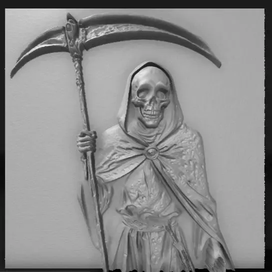 with a scythe 3