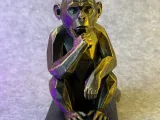 Low-Poly Thinking Monkey - Geometric Philosopher Chimp-3