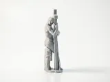 Iron Risen Christ Statue Classical Sculpture 3D Printable-3