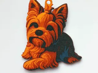 Llavero Figura Yorkshire Terrier-3 Colores