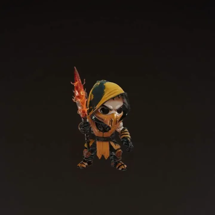 FUNKO SCORPION MORTAL KOMBAT