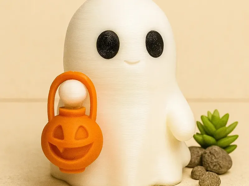 Cute Ghost with Lantern (no cfs needed)