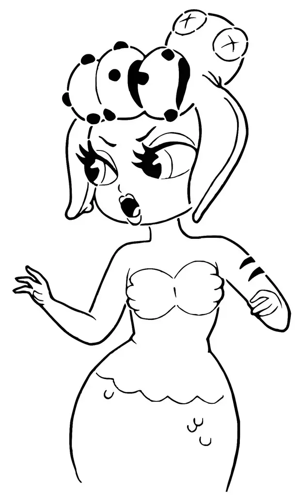 Cala Maria stencil