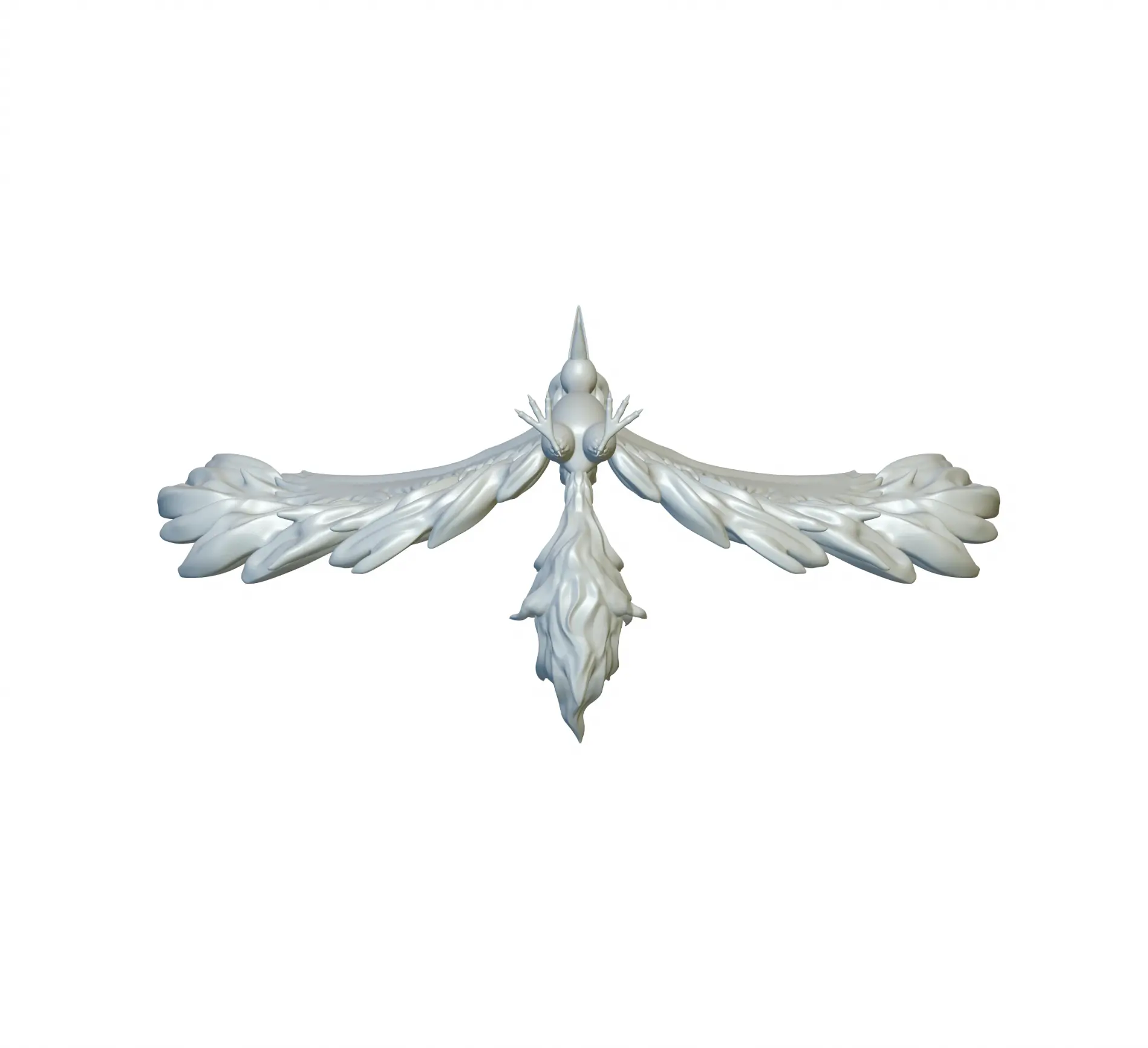 Pokemon Moltres #146 - Ready for 3D Printing!