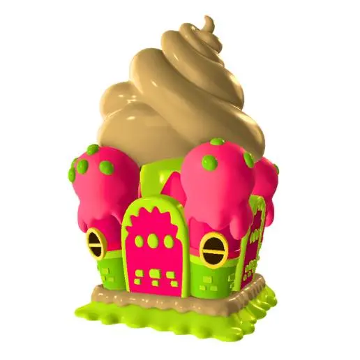 Whimsical Candy House 3D Model STL Printable