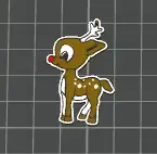Rudolph Earring Set-1