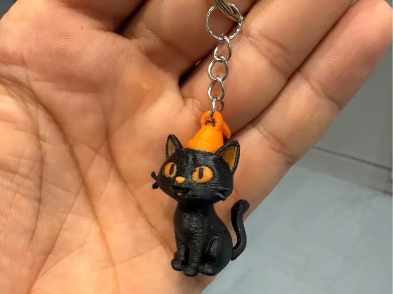 Cat Keychain