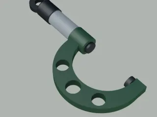MICHROMETER KEYCHAIN