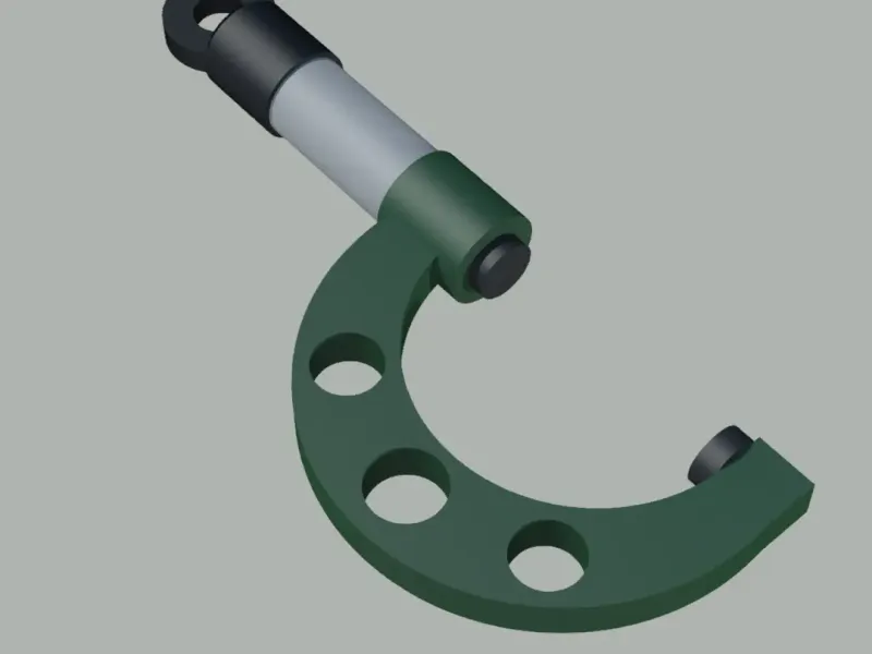 MICHROMETER KEYCHAIN