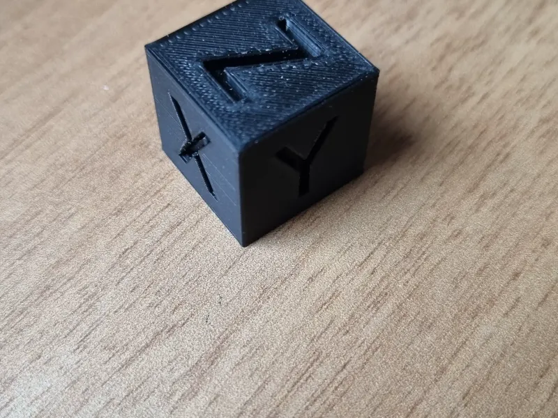 Cubo di calibrazione XYZ 20 mm