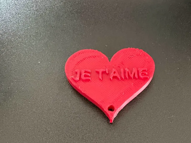 Porte clé Coeur