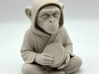 Monkey Drummer