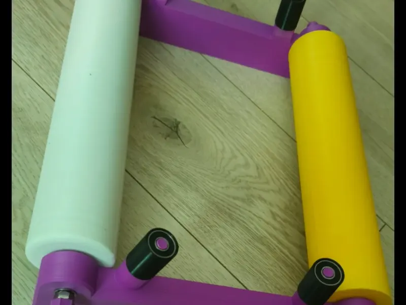 wheel detailing roller stand