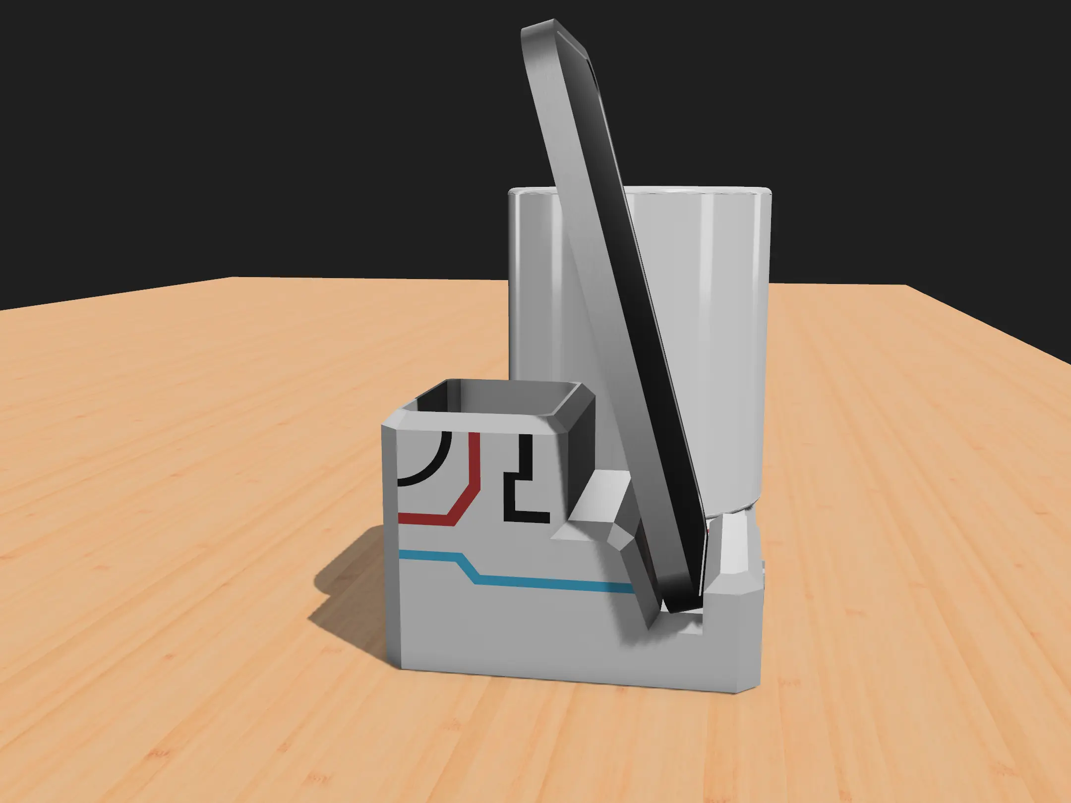 Подставка Gundam Maker, держатель для телефона и кружки (легко печатать)