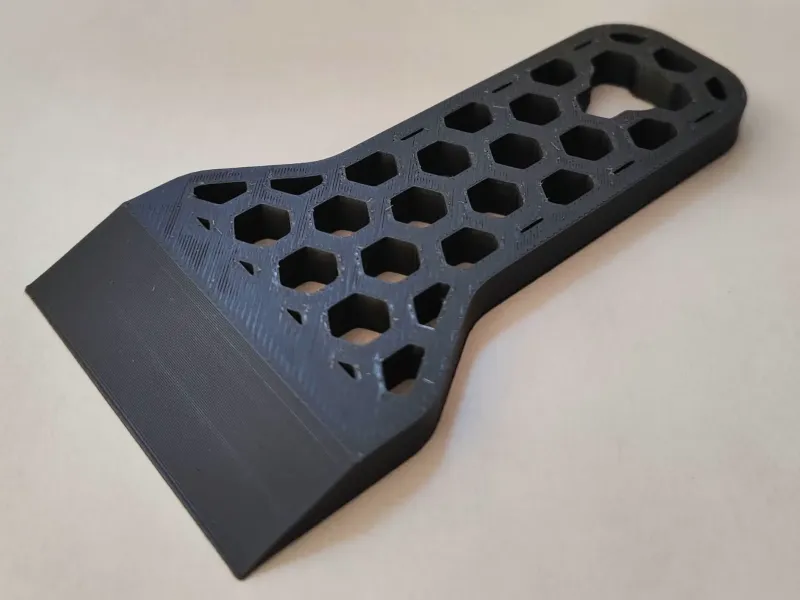 Hex-Grip Bed Scraper – Print Removal Tool