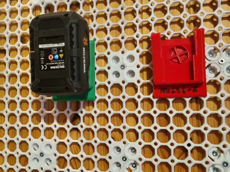 Multi-X batteri holder for Multiboard