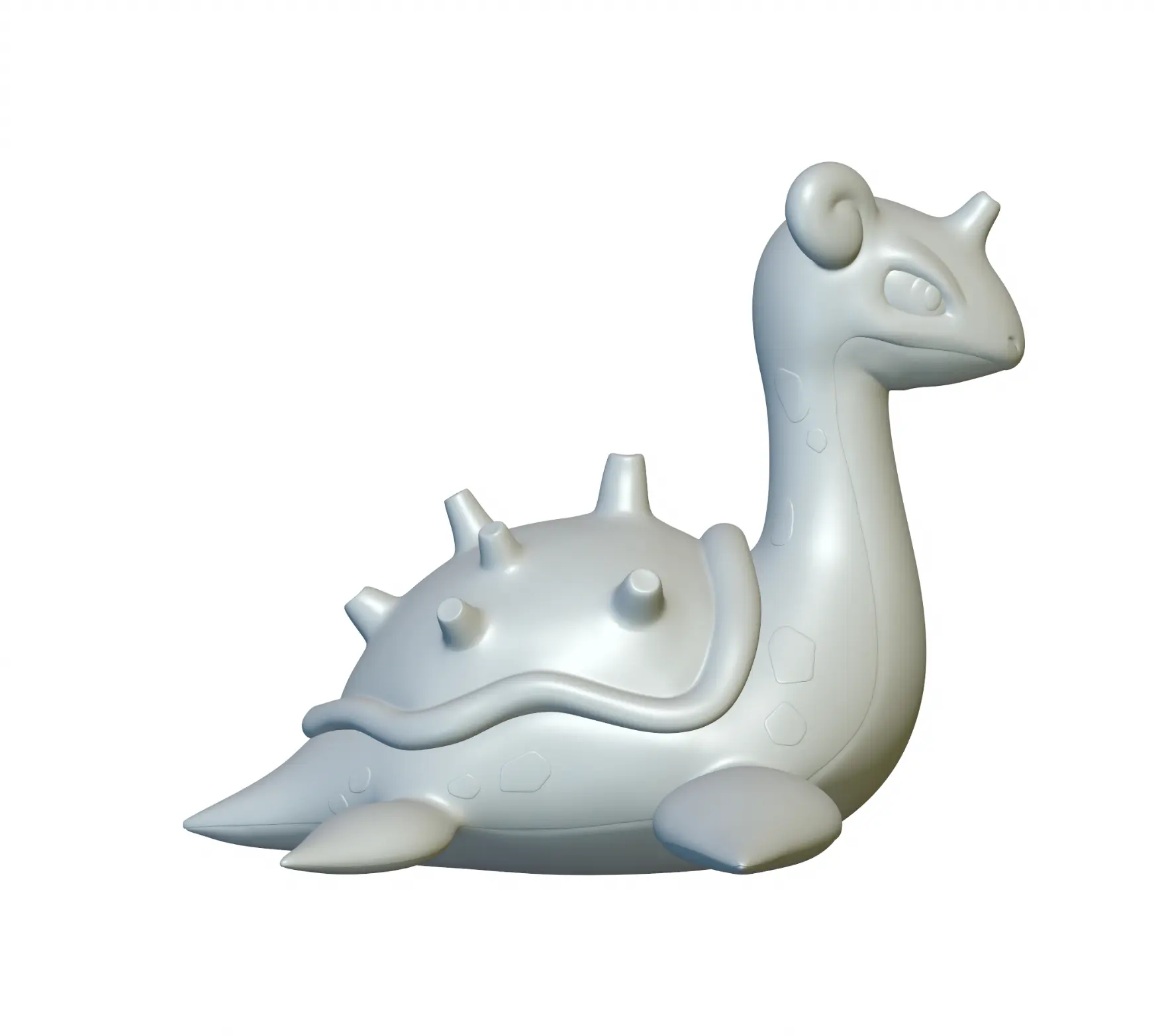 Pokemon Lapras #131 - ¡Listo para imprimir en 3D!