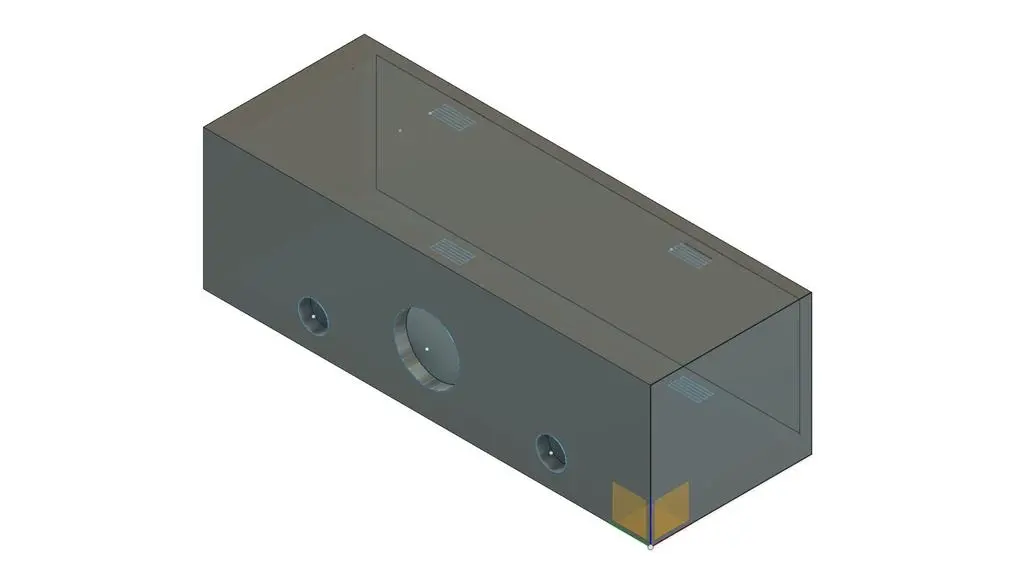 Backbox and Faceplate for 4 x KCD4 toggle switches