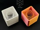 Suspended Filament Vortex Cube-0