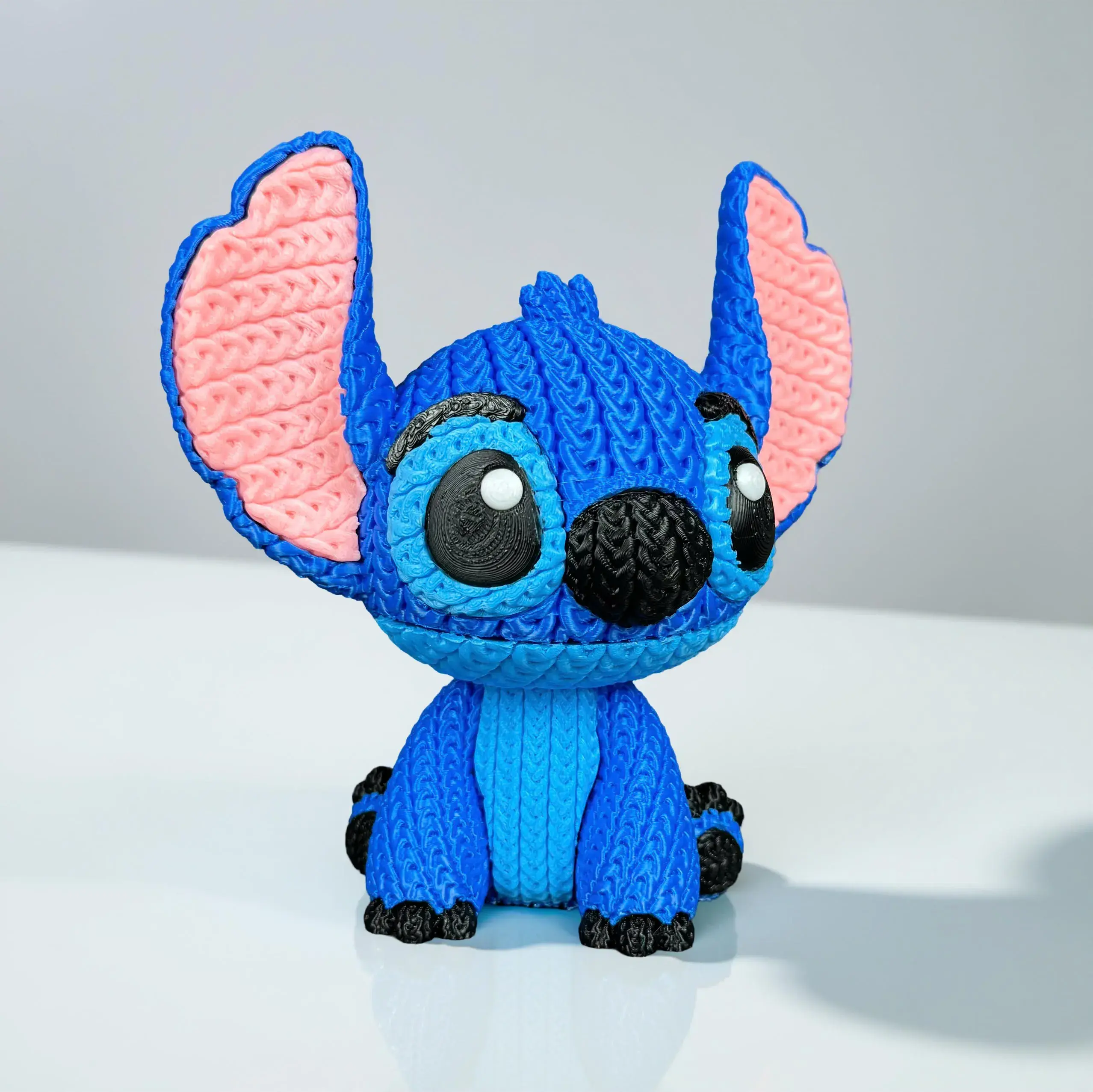 Stitch Knitted - Crochet - Sitting Version - Multiparts
