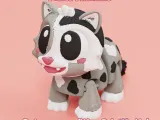 Articulated Cat STL & 3MF – Flexi Print in place animal-2