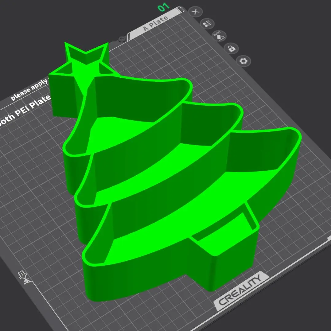 3D Printer Files | 3MF File | Christmas Candy Bowl | Creality Cloud