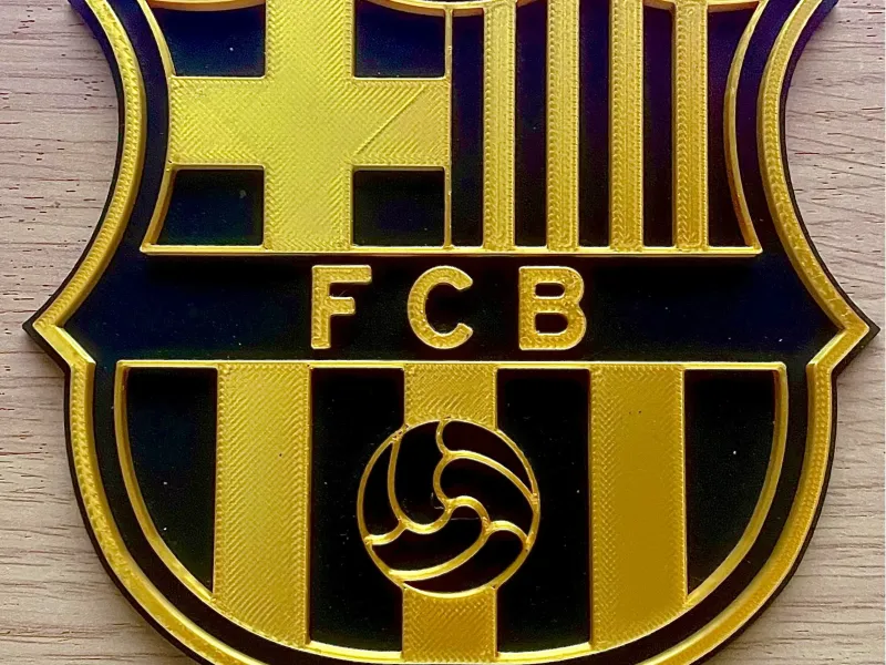 Escudo Futbol FC Barcelona BCN Barça Crest Socces Barca