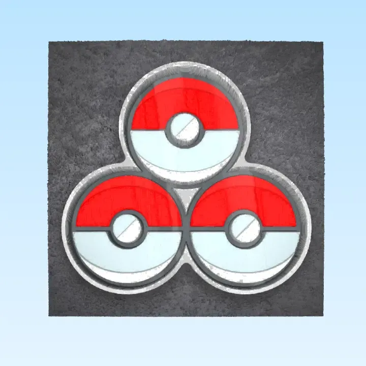 Three Pokéballs