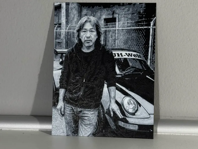 3D photo of Akira Nakai -RWB