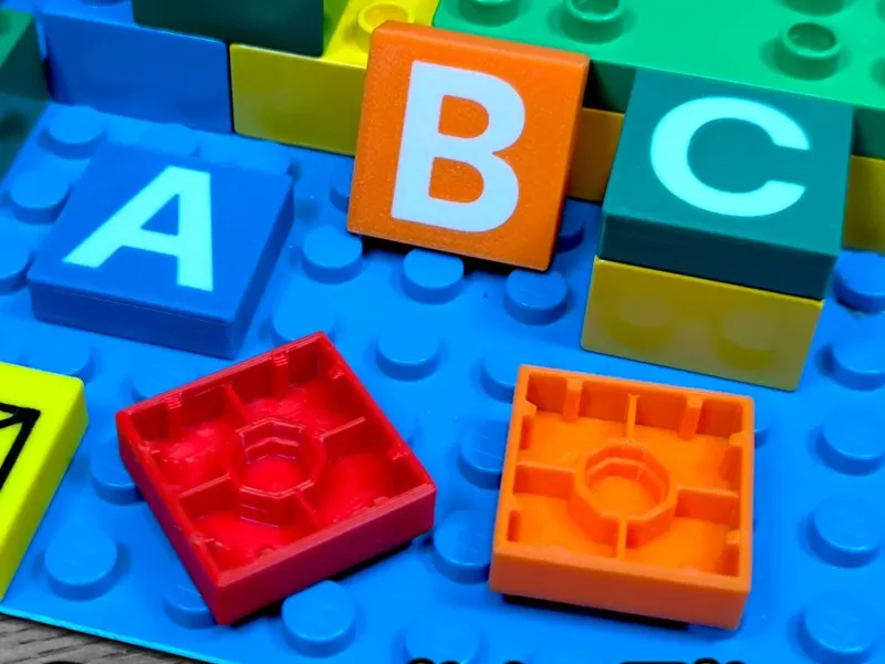 Placas Duplo - Letras ABC e Crie suas Próprias Placas