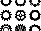 Industrial Gear Collection – Mechanical Cogwheel Set – CNC-1