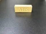 ABS filament material label for 19.05 mm | 3/4” dowel rods-0