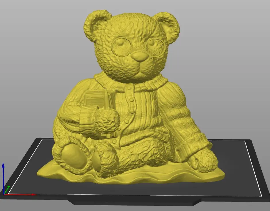 teddy bear book worm  door stop