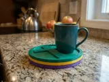 Easter cross 3d printed coaster-1
