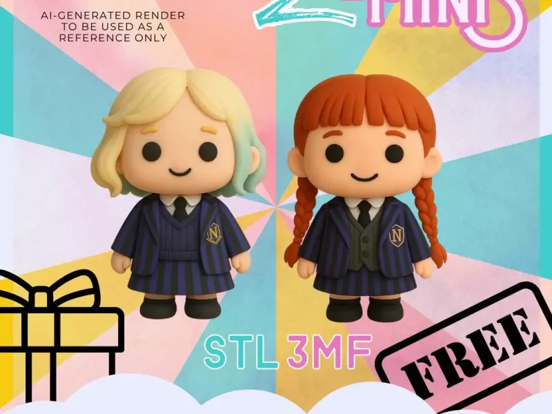 Enid and Agnes for Free Z-Minis Wednesday Collection