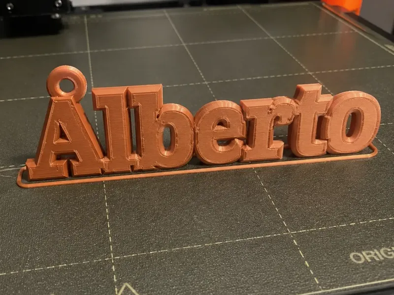 llavero nombre Alberto 