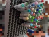 Marker Storage Rack for 132 Pens-1