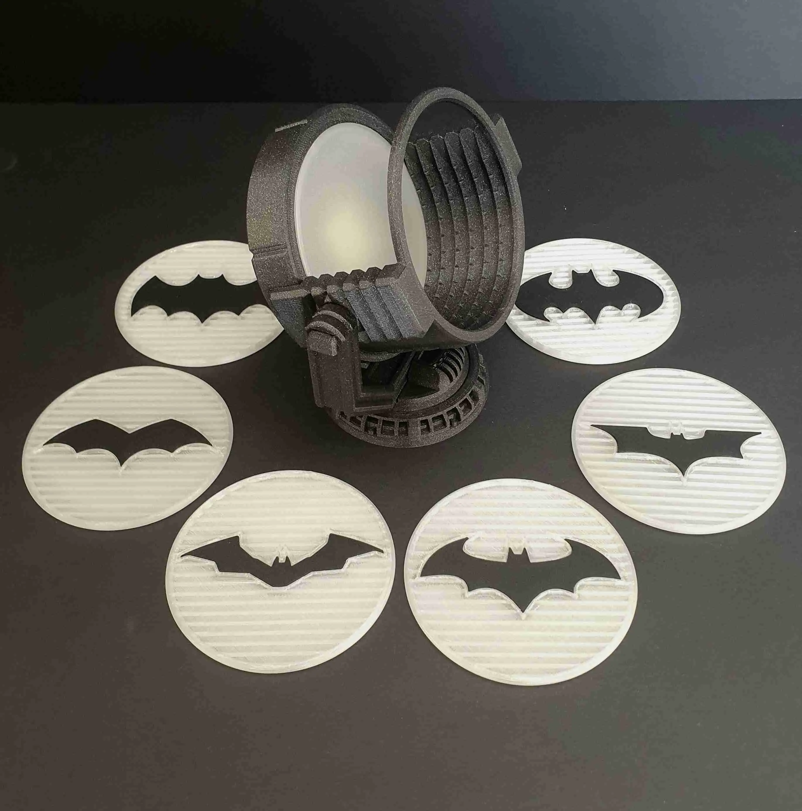 Présentoir de sous-verre Bat-Signal